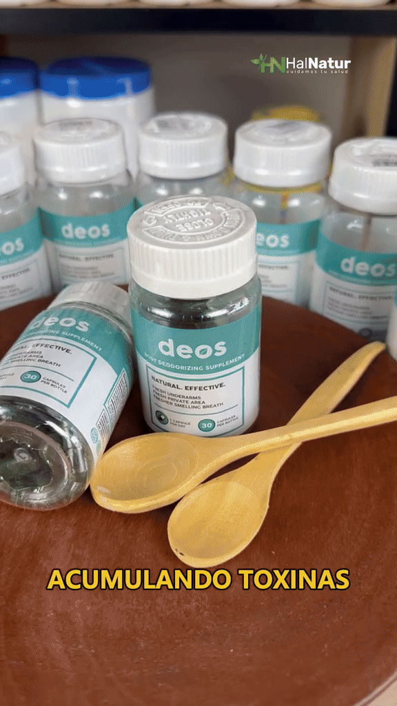 DEOS – Desodorizante Corporal en Cápsulas x 30 unds💊🍃 ENVIO GRATIS